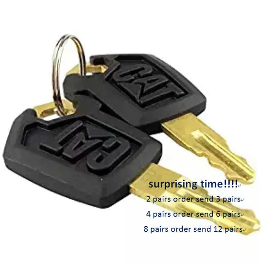 

Cat Keys For Caterpillar Heavy Equipment 2 Packs
