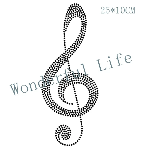 送料無料音符音部記号ラインストーンディアマンテ転送アイロン プリント ホット フィックス モチーフ Hotfix Motif Hotfix Rhinestone Transfer Motifsrhinestone Hotfix Motif Aliexpress