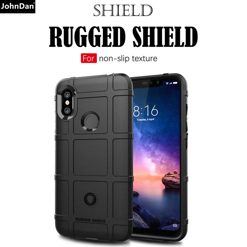 

Matte TPU Case For Xiaomi Redmi Red Mi Note 7 7A 6 6A 5 Pro Go Plus Plus Heavy Duty Anti Shock Impact Rugged Shield Case Cover