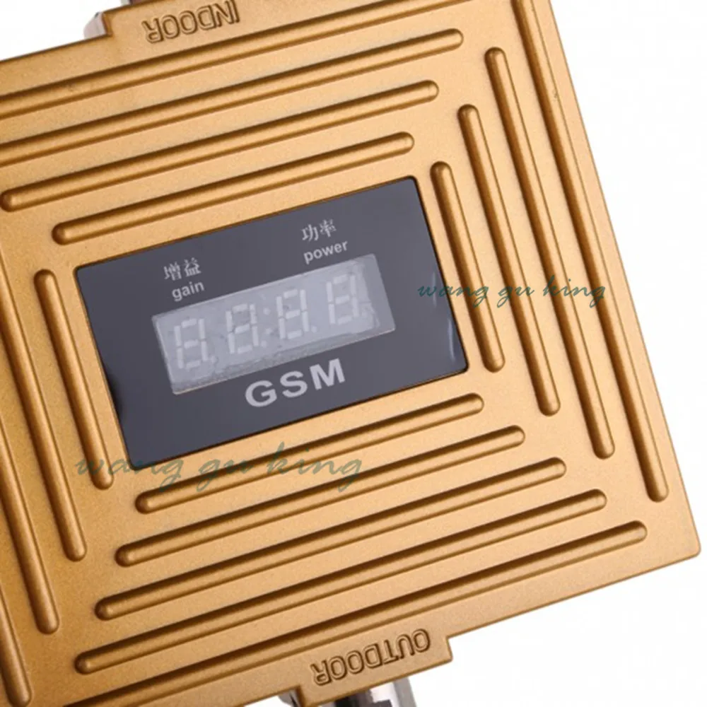 LCD Display !!! GSM 900Mhz Mobile Phone Signal Booster  Cell Phone GSM Signal Repeater booster Amplifier + Power Adapter