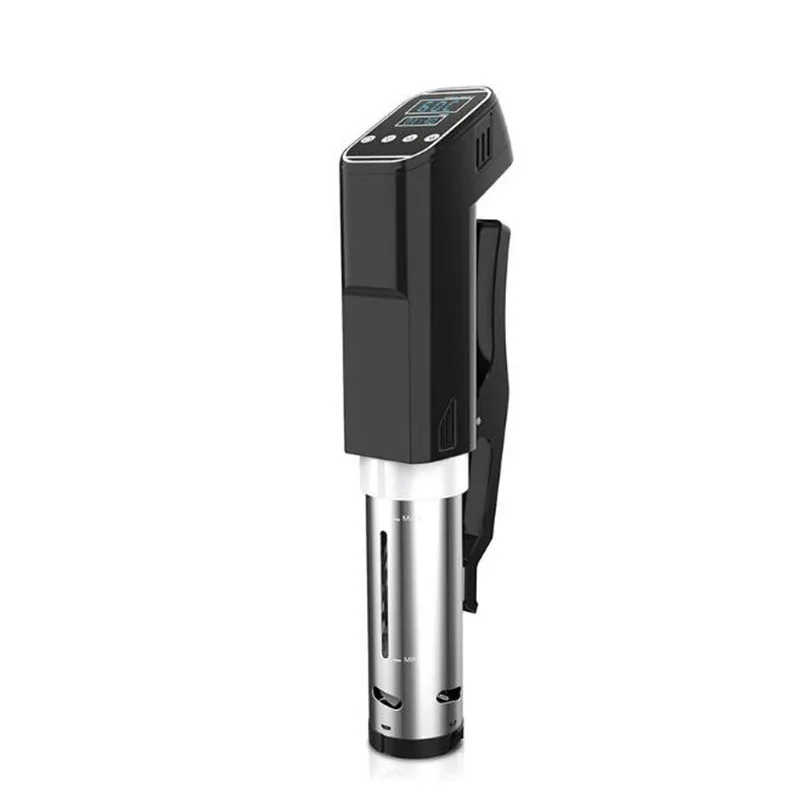 

Slow Sous Vide Precision Food Cooker Immersion Heater Circulator LCD Digital Timer Display Stainless Steel EU/US Plug D286