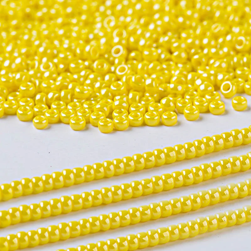 422 yellow 2.0MM miyuki round seed beads