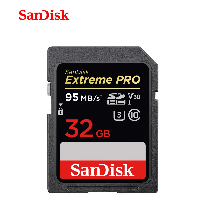 SanDisk Экстрим Pro карта памяти 32 Гб C10 V30 U3 SD карта 32G флэш-карта SD памяти SDXC SDHC камера Drone высокоскоростная карта памяти