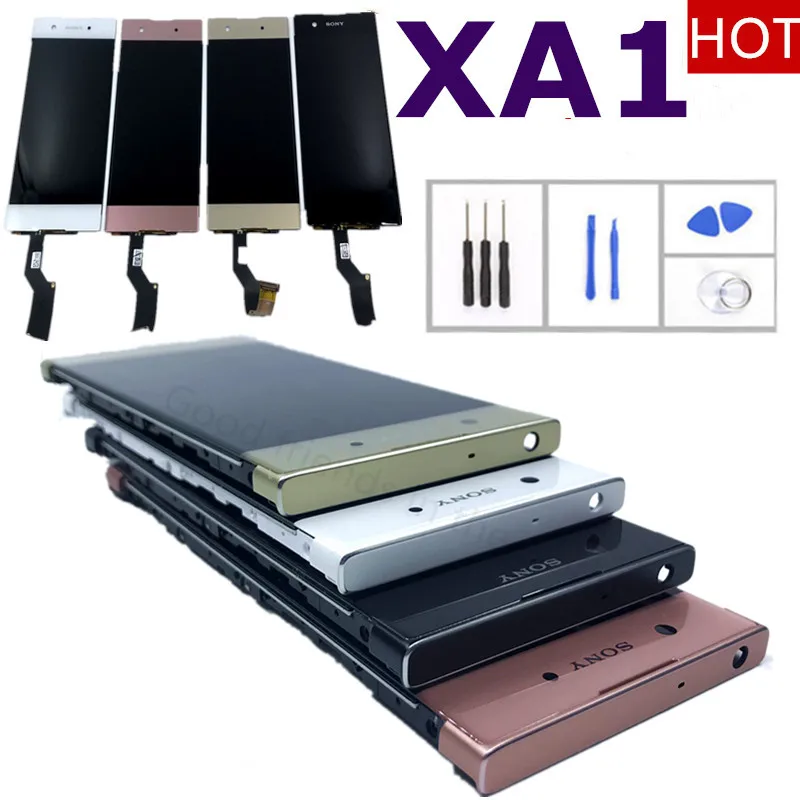 

5.0" Original Display For SONY Xperia XA1 LCD Touch Screen with Frame LCD for SONY XPERIA XA1 Display G3112 G3116 G3121