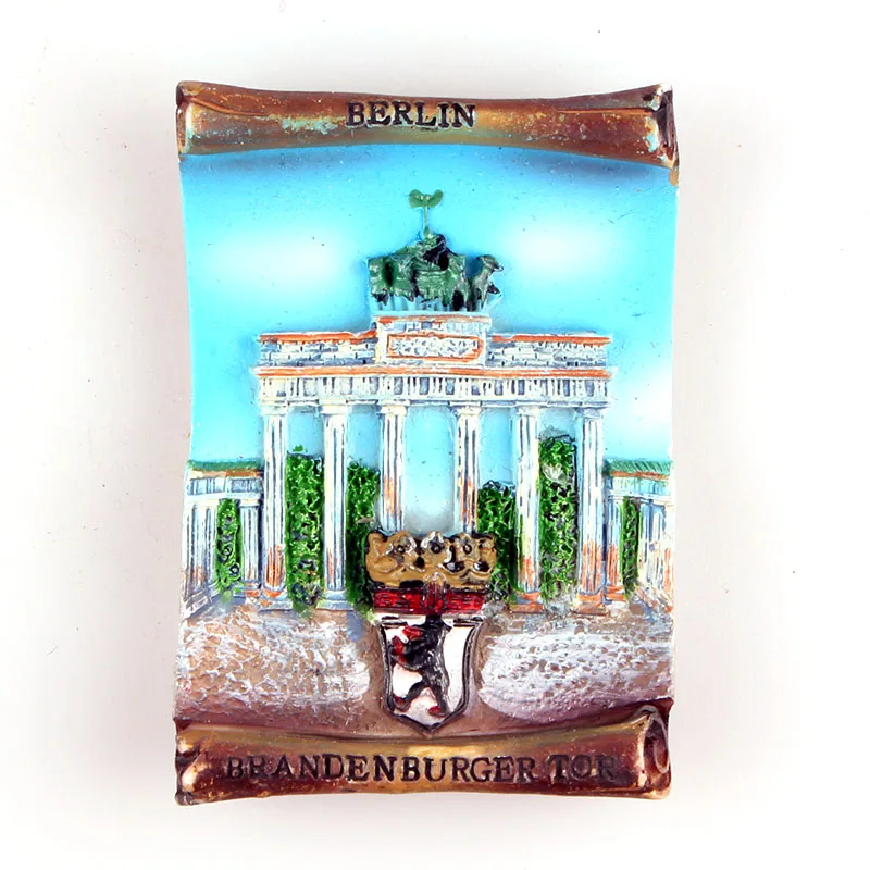 

1Pcs Berlin Ronda 3D Resin Fridge Magnets Tourist Souvenirs Refrigerator Magnetic Stickers Home Decortion