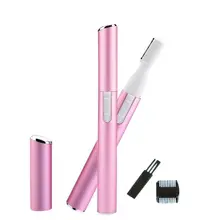 Мини портативное лезвие электрическая бритва инструмент для женщин практичный электрический Уход за лицом ножницы для бровей Триммер для волос средство для удаления волос