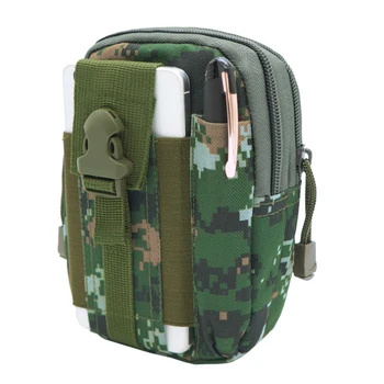 

Waterproof Multifunction Pouch Jungle Camouflage Outdoor Sports Pockets Tactical Belt Waist Pack Bag Bicycle Bag Carry Case