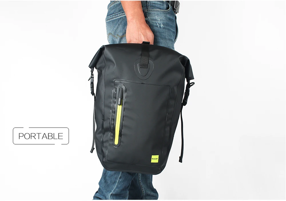 Discount Rhinowalk Multifunctional MTB Bike Rear Rack Bag Waterproof Road Bicycle Pannier Rear Seat Trunk Bag Cycling Bike Bags 25L 19