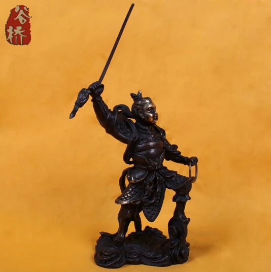 

B0601 417Bronze sculpture, antique bronze crafts small copper handmade bronze sculpture, decoration statue