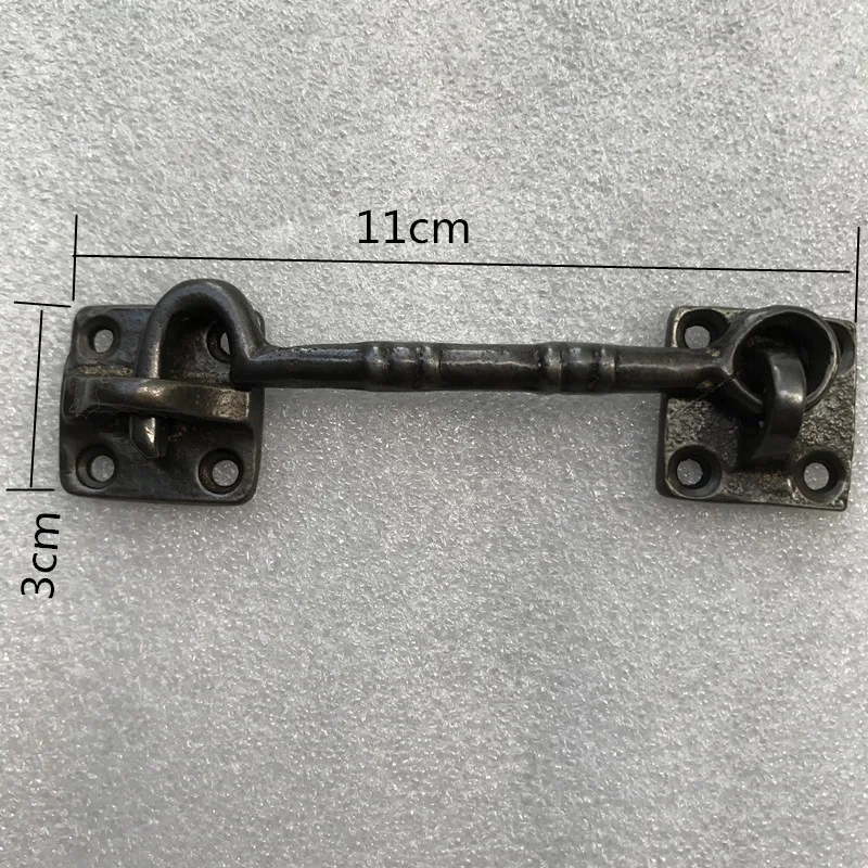 3 11cm Vintage Br Black Window Latches Copper Buckle 11cm Vintage Br Black Window Latches