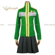Kisstyle Moda Shin Megami Tensei: Persona 4 Chie Satonaka COS Ropa Cosplay Traje de Uniforme, Aceptar Personalizado