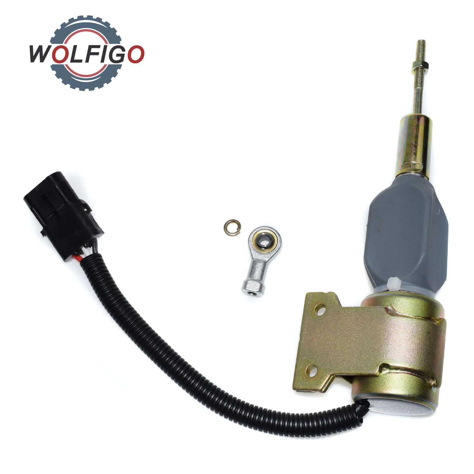 WOLFIGO отключение топлива электромагнитный клапан 12 В для Cummins двигатель SA 4756 3932529
