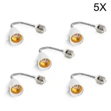 5x держатель свет лампы адаптер Converte E27 держатель лампы 16 см E27 к E27 конвертер кукурузы свеча шарика освещение Применение