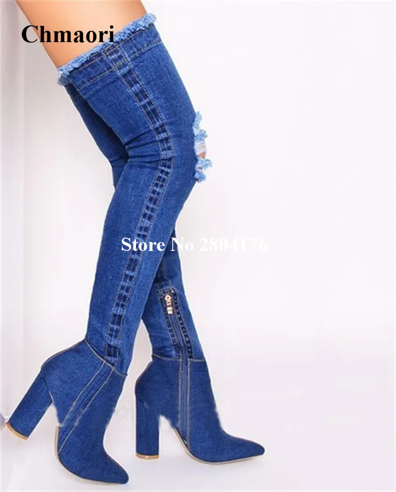 knee high boots in spring