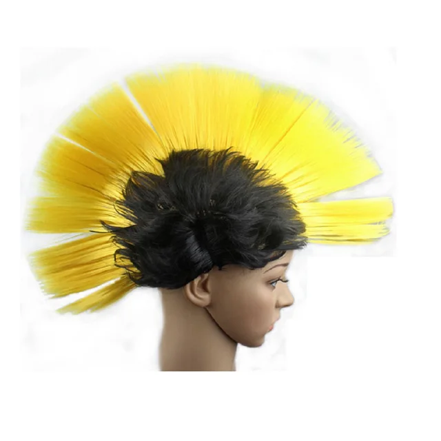 100pcs/lot Funny Christmas Halloween Wig masquerade headdress Mohawk