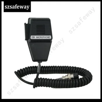 

2pcs/Lot CB Microphone for mobile radio with Aerial Plug 4 pin cb microphone for Walkie talkieCB Ham Radio free shipping