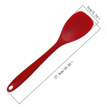 

Large Silicone With Core Spoon All-Purpose Silicone Heat-Resistant Spoon Spatula Kitchen Accessories