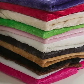 

0.5 Meter Soft Plush Fabric for Dolls Toys Jewelry Bag Counter Display Decoration Short Pile Plush Fake Fur Fabric Texitle Cloth