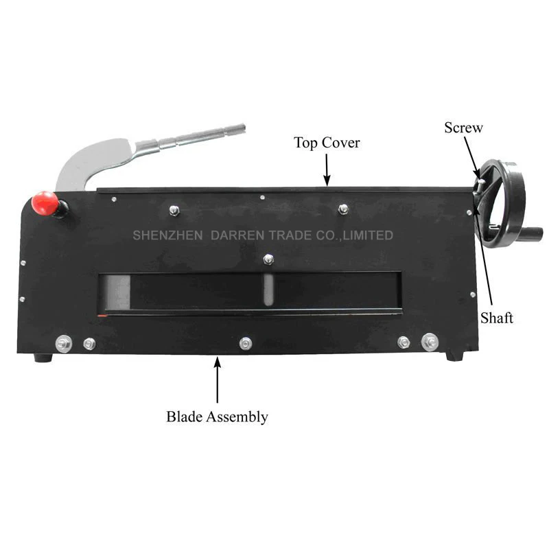 1 шт. SG-299A4 сверхмощный полностью металлический станок для резки бумаги, толщина резки 0,5-40 мм