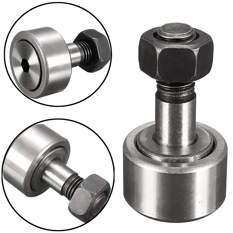 KR26 Roller Bearings 26mm Cam Follower Bearing Cam Follower Needle Roller Stud Type Track Bearing 10mm Bolt