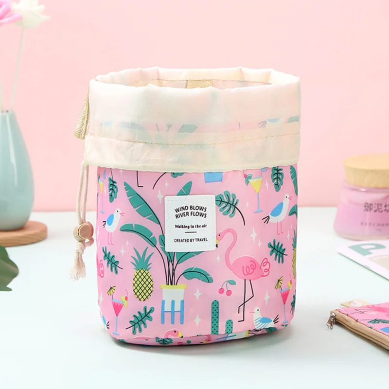  New hot round Waterproof Travel Cosmetic Bag Cosmetic Bag Storage Bag Hygienic Cosmetic Bag Women's
