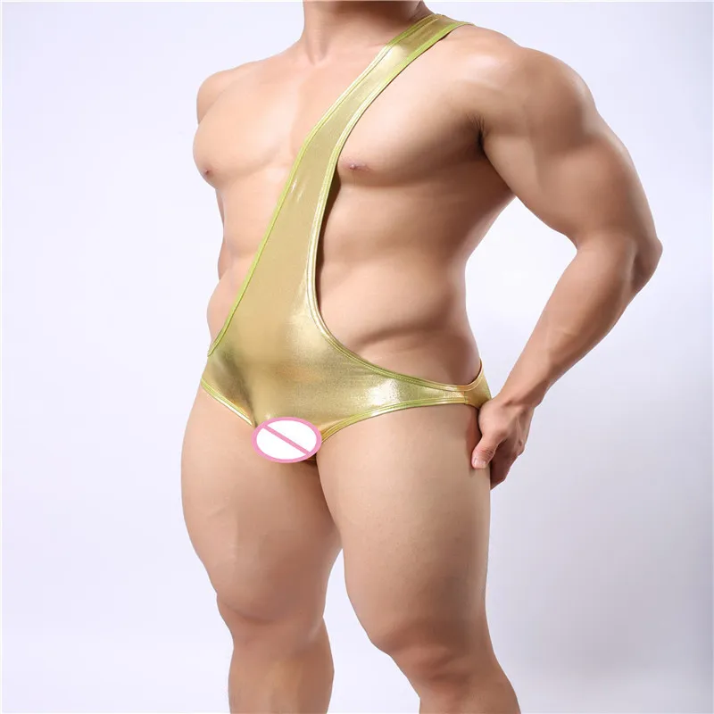 Yufeida الساخن القطن طباعة رجل مثير الذهب والفضة ارتداءها بذلة الحمالة المصارعة القميص الدمى الجسم البدلة Yufeida الساخن القطن طباعة رجل مثير الذهب والفضة ارتداءها بذلة الحمالة المصارعة القميص الدمى الجسم البدلة