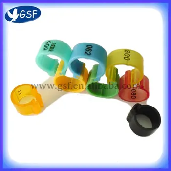 

12mm new for 500pcs free shiping clip open bird leg bands for hen chicken