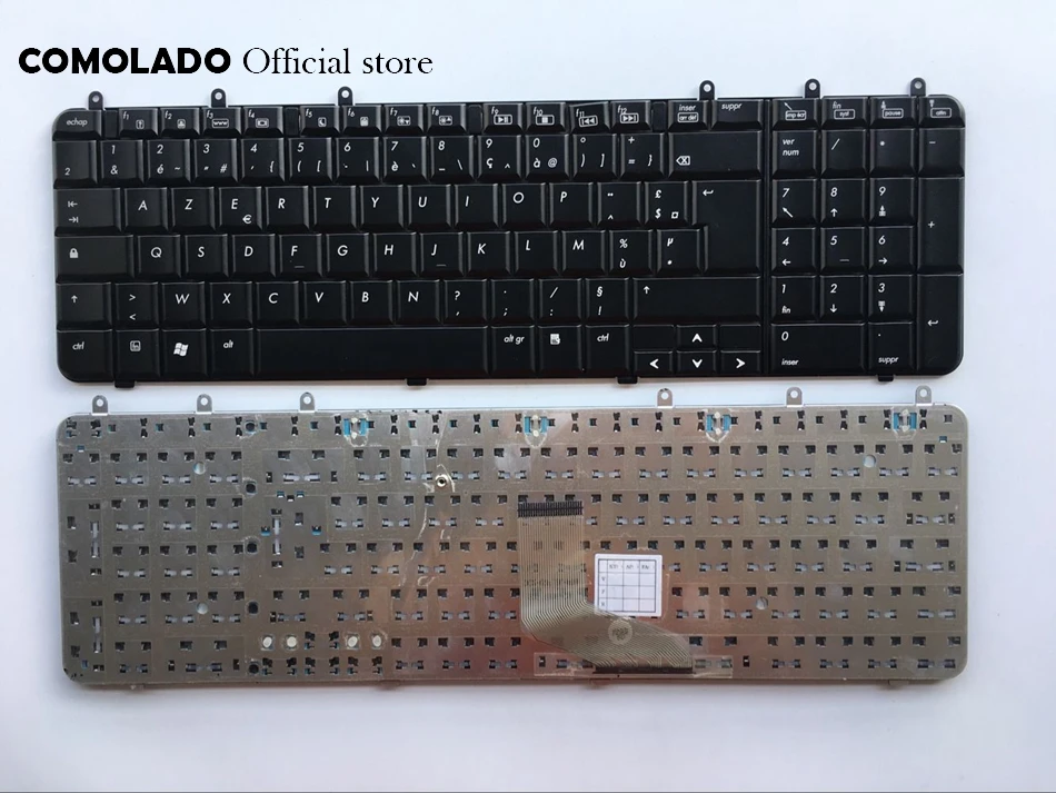 

FR French keyboard For HP pavilion DV7 DV7-1000 DV7-1100 black Laptop Keyboard FR layout
