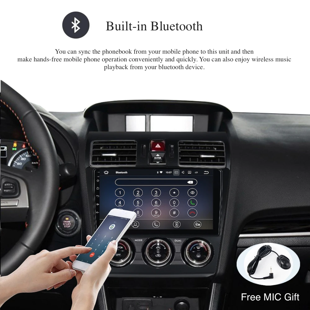 Cheap Car Radio GPS Android 8.0/7.1 for Subaru Forester WRX XV 2016 2017 2.5D IPS Screen 8-Core 4gb ram+ 32gb rom SWC carplay 4G LTE 2