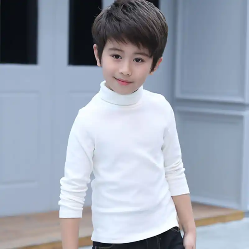 baby boy white long sleeve shirt