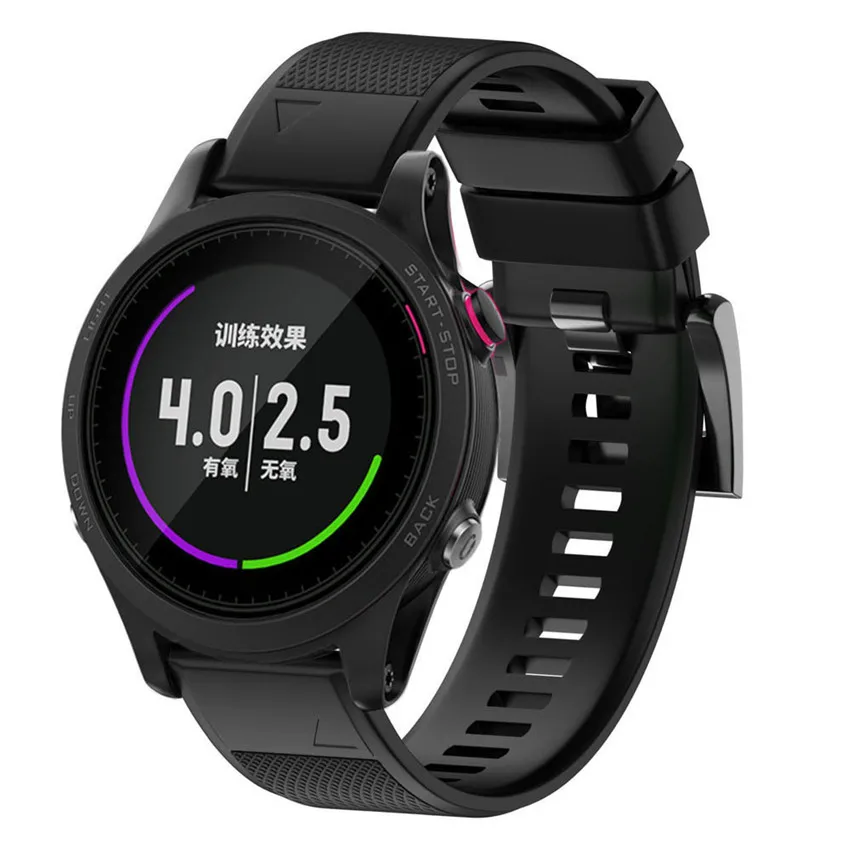 

2019 stylish new Replacement Silicagel Soft Quick Release Kit Band Strap For Garmin Forerunner 935 GPS Watch #1229