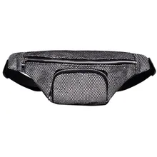 Женская поясная сумка, спортивная поясная сумка, модная сумка на молнии с блестками, сумка на грудь, пляжная сумка для покупок, сумка для денег, сумка-держатель, sac banane9L3