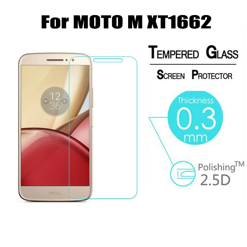 2.5D 9H Премиум Закаленное стекло для Motorola MOTO M XT1662 Защитная пленка | Мобильные