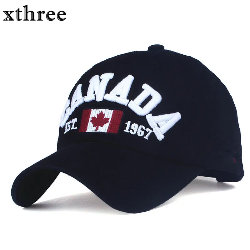 Prix pour XTHREE marque canada lettre broderie Casquettes de Baseball Snapback chapeau pour Hommes femmes Loisirs Chapeau cap gros Prix pour XTHREE marque canada lettre broderie Casquettes de Baseball Snapback chapeau pour Hommes femmes Loisirs Chapeau cap gros