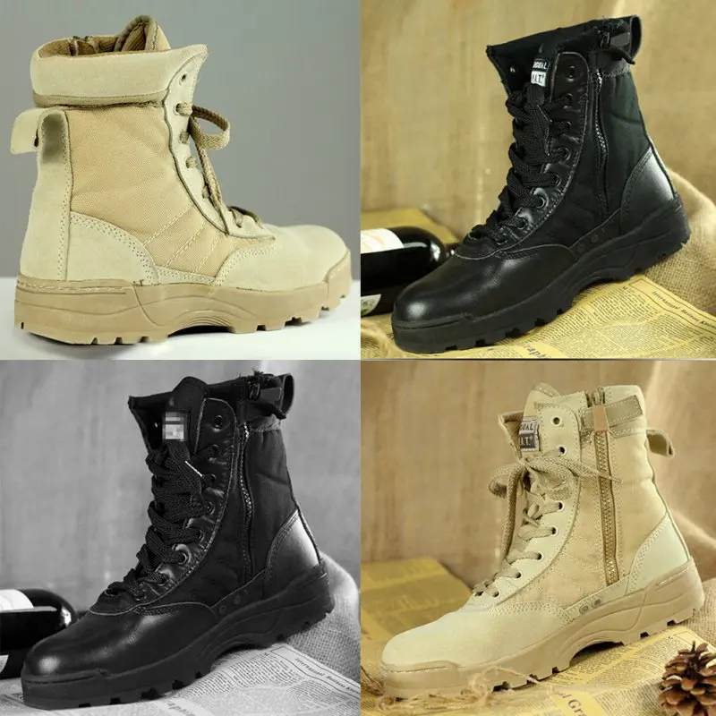 Мужские спортивные армейские тактические ботинки для пустыни, походов, походов, Походов, Кемпинга, поклонники военного стиля, морские военные ботинки, треккинговые ботинки