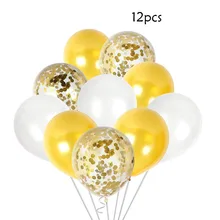 

12 inch Confetti balloon latex balloon for Wedding Birthday Christmas Party Decoration