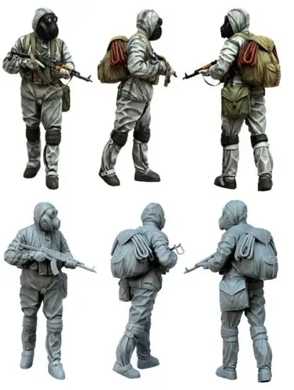 

1/35 Resin Kits Soldier 1pc Not assembled Uncolored