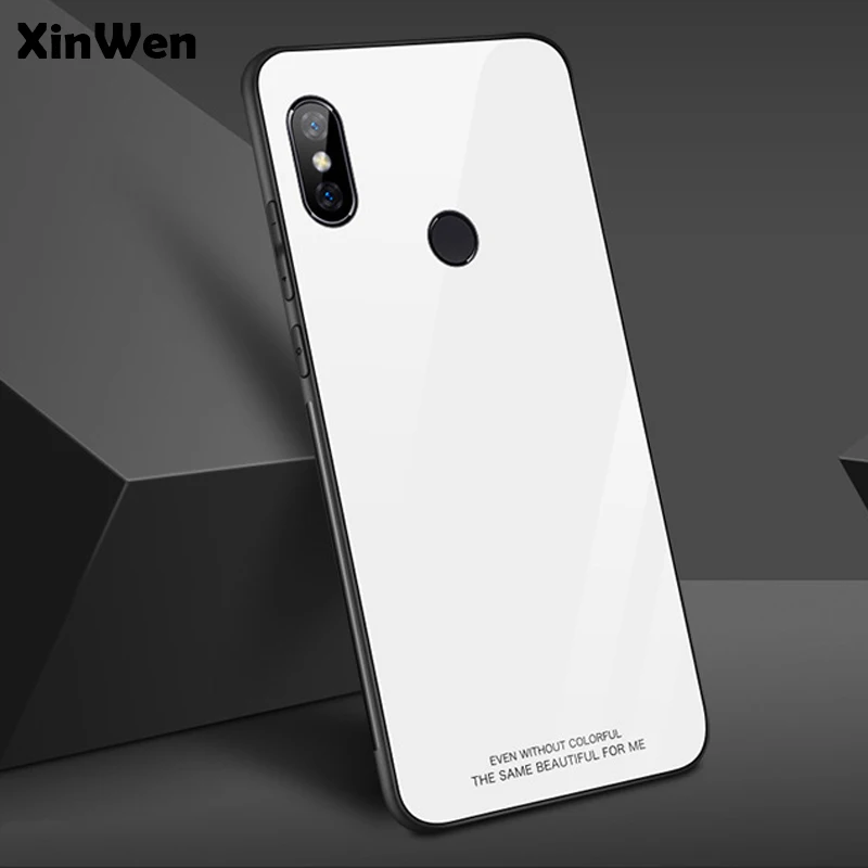 XinWen роскошный противоударный чехол caso для Xiomi Xiaomi Redmi Nota 5 Note5 pro prime Edge Мягкий ТПУ чехол из закаленного стекла для телефона