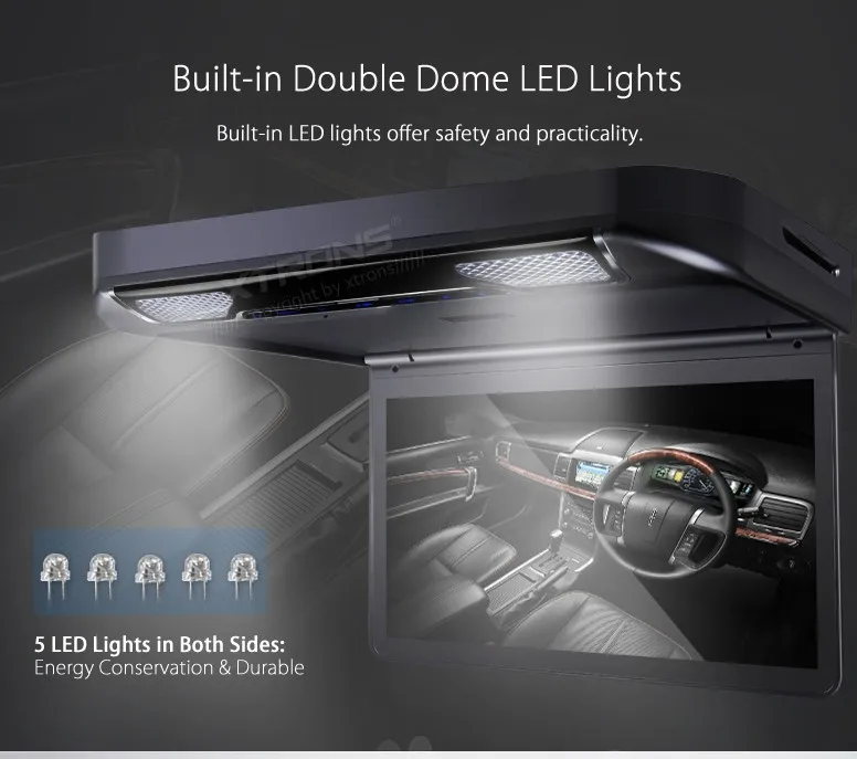 Sale 13.3" Black Color Car Roof DVD Flip Down Car DVD Roof Mount Car DVD with Built-in HDMI Input & 1920*1080 HD Resolution 16 Sale 13.3" Black Color Car Roof DVD Flip Down Car DVD Roof Mount Car DVD with Built-in HDMI Input & 1920*1080 HD Resolution 16