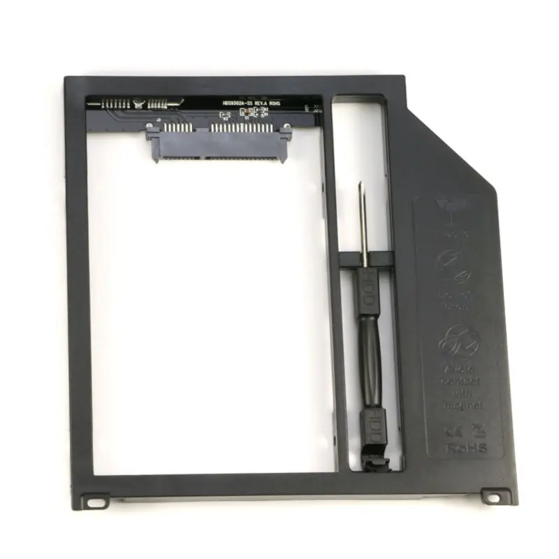 2nd HDD Caddy 9.5mm SATA 3.0 2.5inch Hard Drive Case Design For Apple
