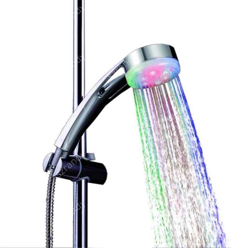 

Multicolor jump change Flowering LED Color Light Water Saving Shower Sprinkler without color box 8008-A9
