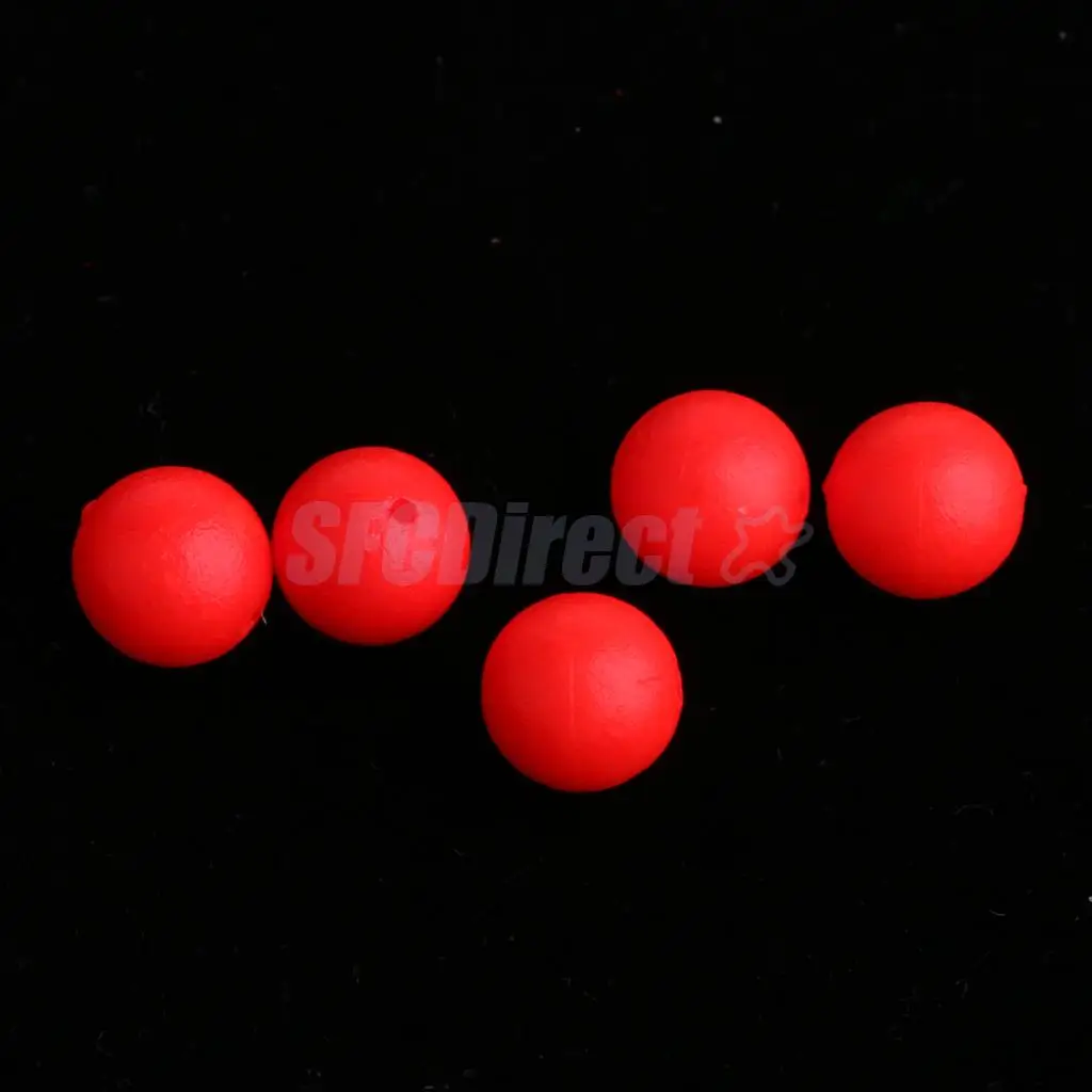 100Pcs EVA Foam Highly Visibility Fishing Floating Bobbers Fishing Strike Indicator Fishing Floating Drift Tackle Accessories