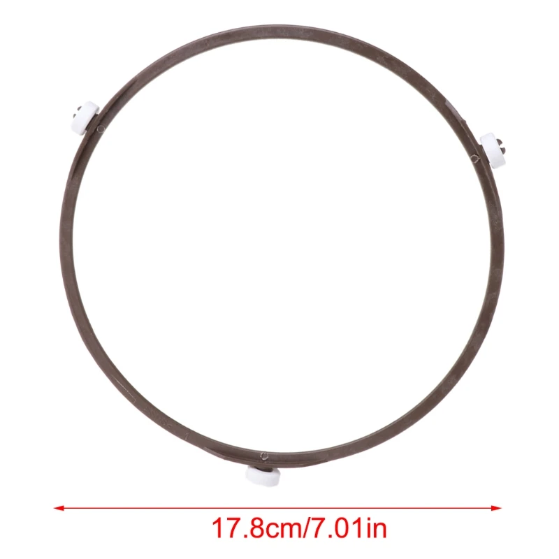 1,4 см Высота Колеса части микроволновой печи круглой формы вращающийся поднос стеклянная пластина поддержка 6,57 ''внутренняя