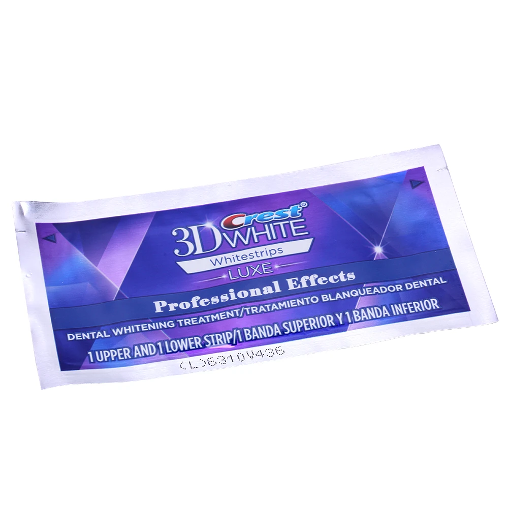 Crest 3D Whitestrips Professional Effects оборудование для отбеливания зубов Гигиена полости рта Отбеливание зубов полоски 20 чехол/коробка или 10 чехол/NoBox