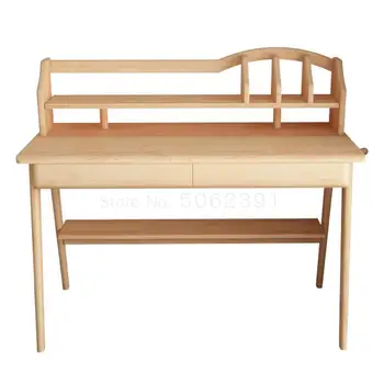 

Wood Table Simple Japanese Children's Student Writing Table Simple Desktop Computer Desktop Household
