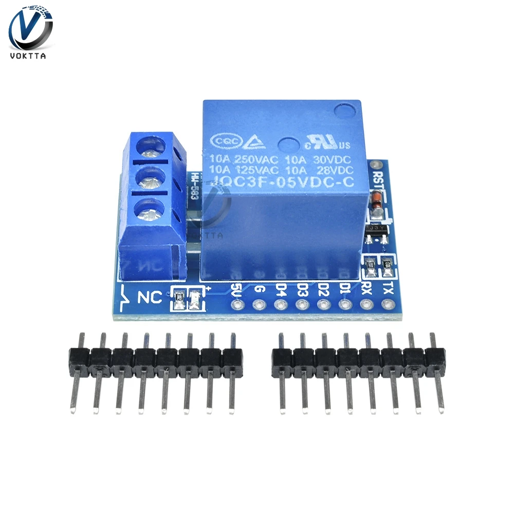 

Timer Relay DC 5V Mini Relay Module for Wemos Relay Shield ESP8266 Development Board for Arduino Automotivo Timer Relay