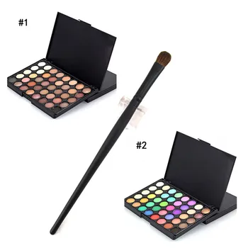 

Makeup Set Palette Professional 40 Color Make Up Sets Eyeshadow Palette Matte Glitter with Horse Bristle Eyeshadow Brush