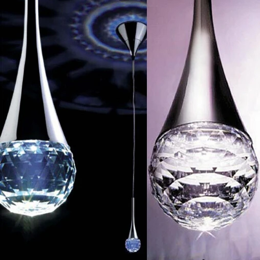 

Free shipping brief fashion small led crystal chandeliers D60mm*H100cm