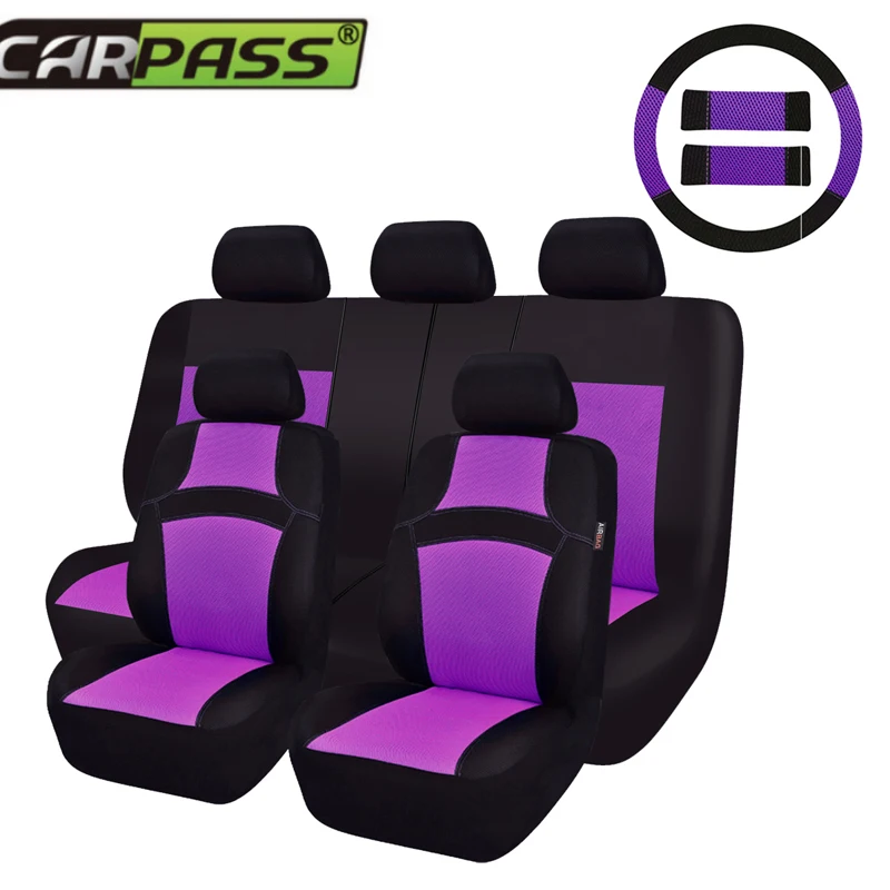 Car pass Auto Interior Accessories Car Seat Covers Car Styling Linings Universal Car Seat Cover