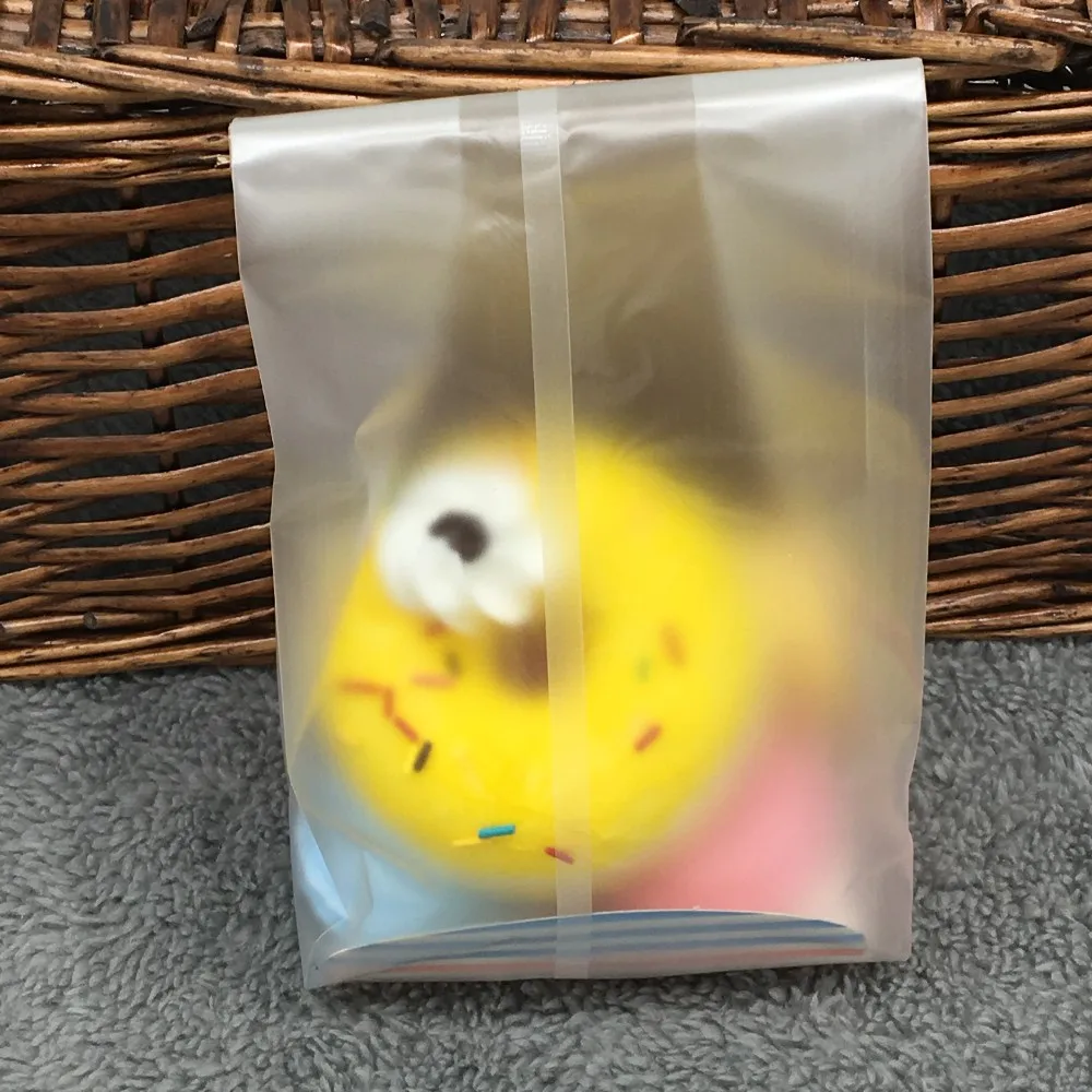 100 Cellophane Scrub Cookie Bag / For Gift Bakery Macaron Packing Packaging / Christmas